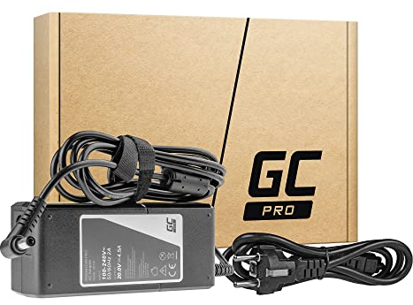 Green Cell 90W 20V 4.5A Chargeur Ordinateur Portable pour Lenovo G550 G570 G580 G770 G780 B470 B570 B570e V570 IdeaPad Z500 Z565 Z570 Z575 Z580 Z585 Z485 P580 Adaptateur Bloc d'alimentation