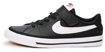 Nike Herren Court Legacy Sneaker, Black/White-Gum Light Brown, 44 EU