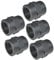 AERZETIX - C52029 - Satz von 5 Druck gewindemuffen 3/4'' weiblich/weiblich zum einschrauben aus kunststoff PN 10 bar - druckverschraubung zum einschrauben