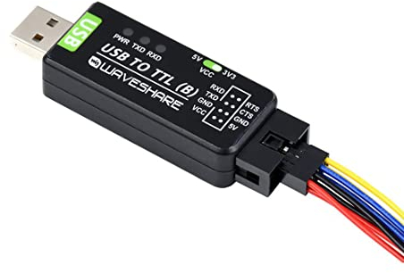 Industrial Grade USB to TTL Converter with Original CH343G Onboard, IO Protection Circuit