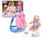 Nenuco - Promenade avec Mateo | Poupée de 35 cm au Corps Souple, avec Sac à Dos Porte-bébé 2 en 1 Qui se transforme en hamac - avec Accessoires Jouets, Sucette et biberon