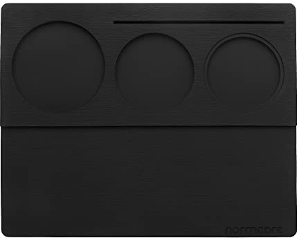 Normcore Tampermatte V2, Tamping Matte aus Premium Silikon, Tamperstation, Anti-Rutsch, Kaffee Stampfmatte Espresso Tampermatte für Siebträger, Tamper Ablage