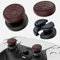 PlayRealm Lot de 2 rallonges de pouce et poignée en silicone pour manette PS5 et PS4 (rouge turbo)