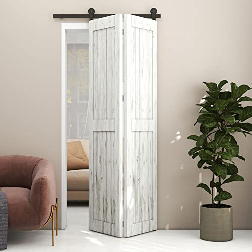 153cm/5FT Herrajes Puertas Correderas Plegable Rieles Kit Puerta Corredera Negro para 2 Puerta Corredera Madera 74cm Ancho T Ruedas