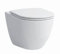 LAUFEN PRO Wand-Tiefspül-WC Comfort, spülrandlos, 360x560mm, verdeckte Befestigung, H8219624000001, Farbe: Weiß