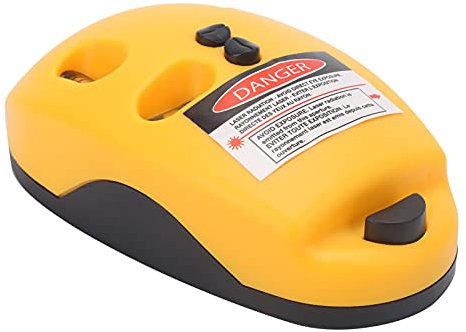 Lwuey Outil De Niveau Souris Laser Mesure à 90 °, Niveau à Bulle Laser Précis Multi-surfaces Mini Type Portable Mesure Efficace Horizontale Verticale Adaptée Pour Règle Décoration Marquage