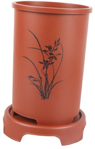 BESPORTBLE Fioriera Ceramica Simulata Cylindrica Per Piante Grasse Design Rustico e Decorativo Per Casa Ufficio e Giardino Vaso Da Fiori Versatile e Riutilizzabile