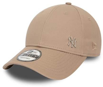 New Era New York Fankappe 9Forty verstellbar Cap Baseball Yankees metallisches Logo braun - One-Size