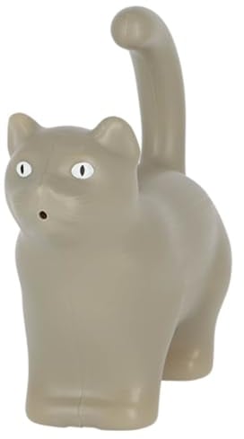 Esschert Design Gießkanne Katze S Grau 1,5 Liter - Kunststoff, TG313-3
