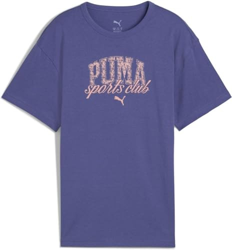 Puma Mädchen Puma Class Tee II G T-Shirts, Blue Crystal,