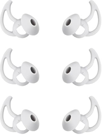 MMYQXI Earbud Replacement Tips Silicone Earbud Tips Ear Tips Compatible with Bose Quietcomfort and Sport Headphone Earbud Rubber Tips Earbud Covers Small 3 Pairs