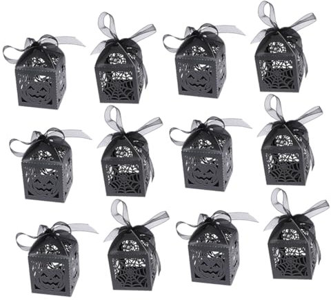 Gogogmee 50stücke Halloween Süßigkeiten Boxen Kreative Papierboxen Für Kinderfeiern Für Halloween Partys Und Um Leckereien Zu Präsentieren