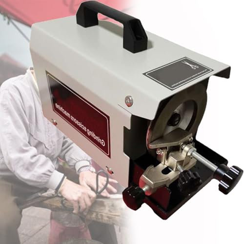 DPLWJPP Máquina Afiladora Cuchillos Multifuncional,Afilador Eléctrico,Afilador Tijeras Profesional,Velocidad Rueda 2800 RPM,para Afilar Tijeras De Sastre,Tijeras Corte