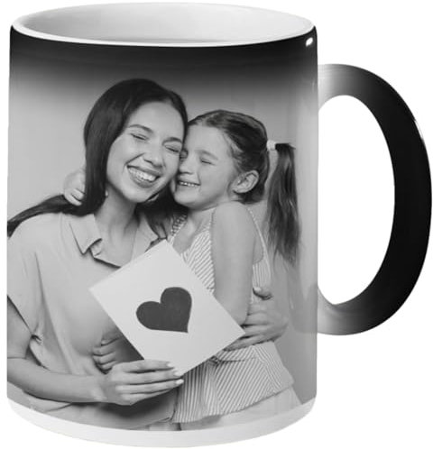 tostadora Tazza Magica Personalizzata con Foto e Testo - Tazza Termica Personalizzata - Magic Mug