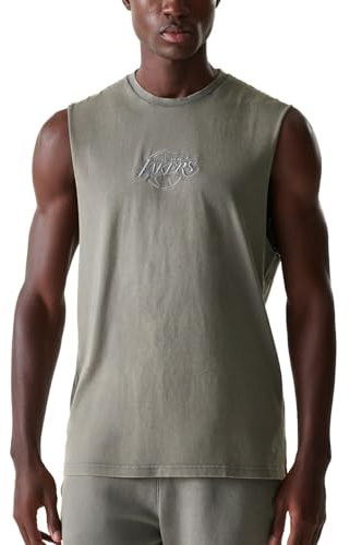 New Era Tank Top Shirt - Washed Los Angeles Lakers - L