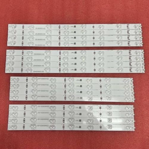 QWsdR LED Light Strip Compatible with 55VLX8481BL and 55VLX8572BP TV Models Replacement Backlight for 55 Inch Grundig TVs