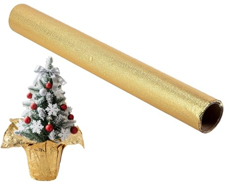 ETUCYNG Flower Pot Wrappers - 10-Yard Floral Wrapping Roll,Waterproof Flower Pot Foil | for Christmas, Birthday, Shipping, Packaging, Craft, Mothers Day