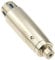 kenable XLR 3 Pin Female to RCA Phono Mono Socket Bi Directional Adapter