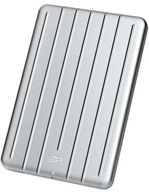 Silicon Power Armor A75 2000GB Silber Externe Festplatte - Externe Festplatten (2000 GB, USB Typ-C, 3.0 (3.1 Gen 1), USB, Silber)