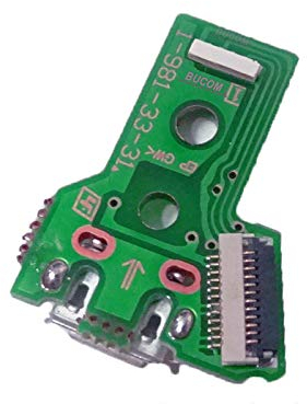Lade Buchse Board Platine kompatibel mit Sony PS4 Controller Strom Micro USB Charger Port FJDS-040 Lightbar
