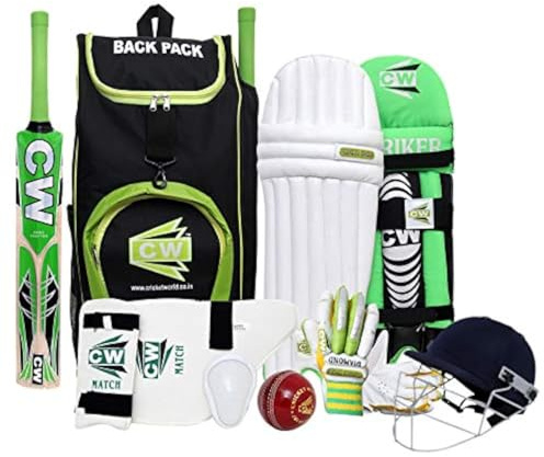 CW Bullet Cricket Set | Wooden Bat Size 6 | Training Kit
