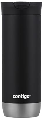 Contigo SnapSeal - Taza de viaje (acero inoxidable)