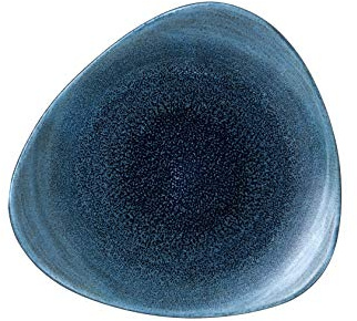 CHURCHILL Stonecast -Triangle Plate Teller- Durchmesser: Ø19,2cm, Farbe wählbar (Lagoon)