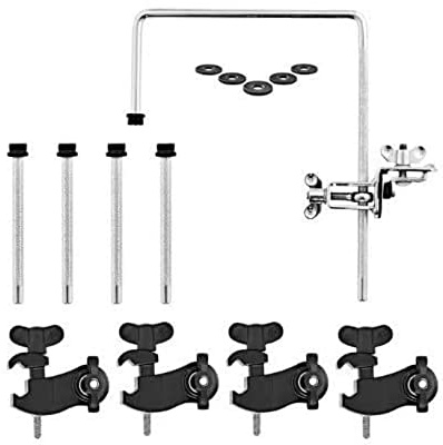 MEINL PERCUSSION Microphone Clamp Drum Set | Mikrofon Halterung Set für Drum Sets, zum Befestigen an Trommeln, Stahl