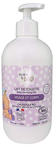 Born to Bio Baby-Reinigungsmilch, 500 ml