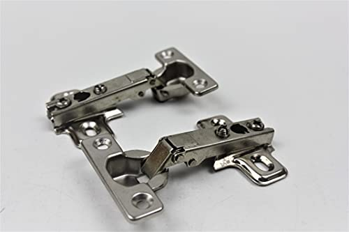 HKB® 2 Stück Minimat 4 Federscharniere 95° | Topf-ø 26 mm für vorliegende und aufliegende Türen | Artikel: 9014