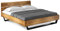moebel-eins CURBY Massivholzbett Doppelbett Kufenbett mit Kopfteil aus massiver Thermo -Fichte, hochwertige Verarbeitung, einfacher Aufbau, Made in Germany, 180 x 200 cm, Vintage