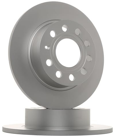 DELPHI 2x Bremsscheibe Hinten Ø253mm Höhe: 51,3mm Dicke: 10mm voll BG5019C