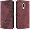 YIRRANZD Funda para Huawei Mate 10 Lite, Funda Tapa Libro Movil Carcasa PU Cuero [Ranura para Tarjeta], Flip Caso Cubierta Case Funda para Huawei Mate 10 Lite (Rojo)
