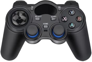 HaoYiShang 2.4G Wireless Game Controller Gamepad für PS3 Android TV Box Smartphone Tablet PC Fire TV (schwarz)