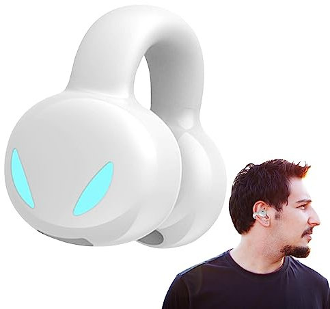 Lecerrot Auriculares Clipser,Deportes al aire libre con conducción ósea | Auriculares ligeros y firmes para correr, caminar, conducir y montar en bicicleta