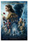 ETOMEY Filmposter Die Schöne und das Biest, 1 Leinwand-Poster, Wandkunst, Dekor, Bild, Gemälde für Wohnzimmer, Schlafzimmer, Dekoration, ungerahmt, 30 x 45 cm