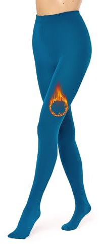 Merry Style Collant Thermique Femme Hiver Legging Collant Polaire grande taille Legging Thermique Femme MS-ATX-442 (Marine, XS/S)