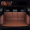 Auto Kofferraummatten für BMW X5 XDrive 45e 2022 2021 G05,Kofferraumschutz Kofferraumwanne Fahrzeugteppich Verschleißfest wasserdichte AutozubehöR,Full Cover-Brown