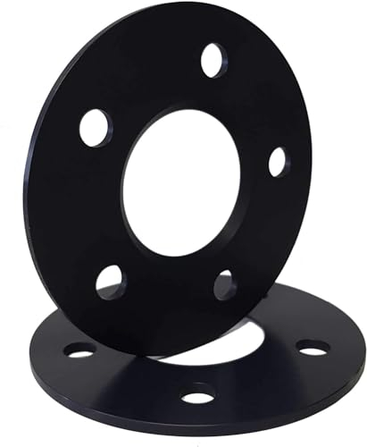 Spurverbreiterungen Distanzscheiben 10242W 3mm schwarz eloxiert - Lochkreis 120/5 - Mittenloch 72,6-2 Stück