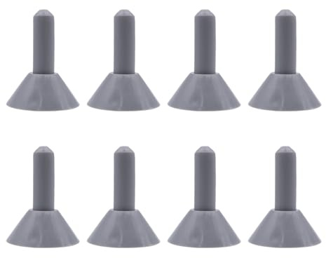 ANCLLO 8PCS Tent Pole Protection Caps Camping Poles Anti Thunder Protective Cover for Camping Hiking Backpacking Tent Accessories
