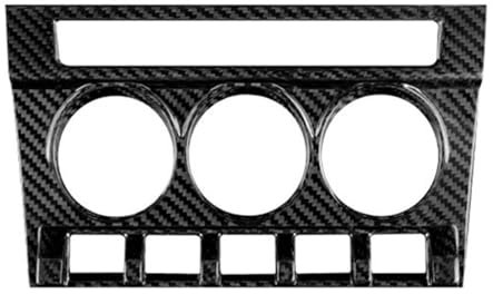 RAQXOLPB Kompatibel Mit Toyota Für 86 2013 2014 2015 2016 2017 2018 2019 2020 Auto-Styling Klimaanlage CD-Panel Dekorative Abdeckung Autozubehör Mittel Konsole CD-Panel Abdeckung(Black)