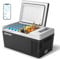 EUHOMY Frigorifero Portatile per Auto, 18 Litri Frigo Frigorifero Elettrico Congelatore, Temperatura Regolabile - 20~20 ℃, 12/24 V CC e 100-240 V CA, congelatore WiFi per campeggio, Esterno, Auto
