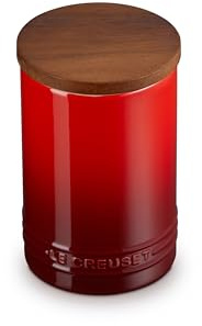 Le Creuset Stoneware Signature Vorratsglas, 770 ml, Cerise