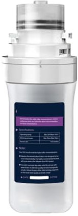 Filtro osmosi inversa, H1-A filtro rimineralizzante alcalino sotto il lavello, ad osmosi inversa con manopola rapida(Changefilter)