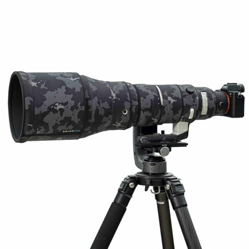 ROLANPRO Housse Imperméable Compatible avec Sigma 300-600 mm #18 | Protection camouflage imperméable contre la pluie et les rayures. Compatible avec Sigma 300-600 mm. Motif #18.