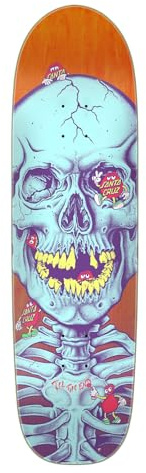 Santa Cruz Dot Dudes FeelBase Skateboard-Decks, 21,6 x 79 cm