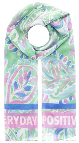 Zwillingsherz Damen Schal Damen Bunt gemustert Muster Trend leichter Frauenschal Accessoire leichter Schals und Tücher modischer Begleiter Frühling Sommer Herbst Winter
