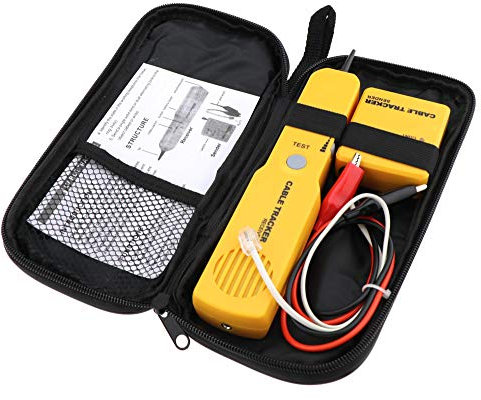 Cable Finder Tone Generator Probe Tracer Wire Tracker Network Tester kit