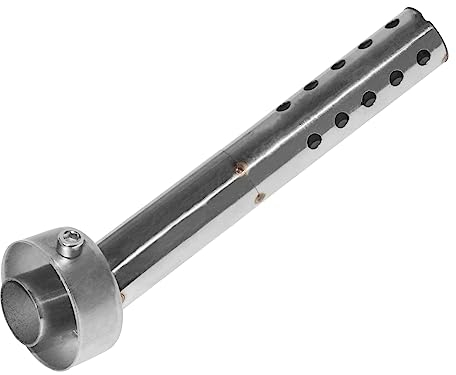 Andux Zone Silencieux d'échappement de moto 48mm silencieux réglable démontable réglable XSQ-01