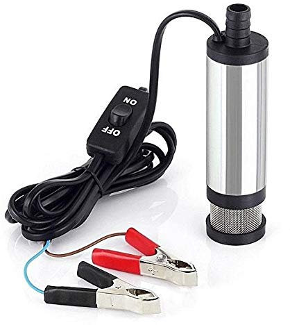 Pompa/Mini Pompa sommersa per travaso kerosene/liquidi/acqua/gasolio 12V